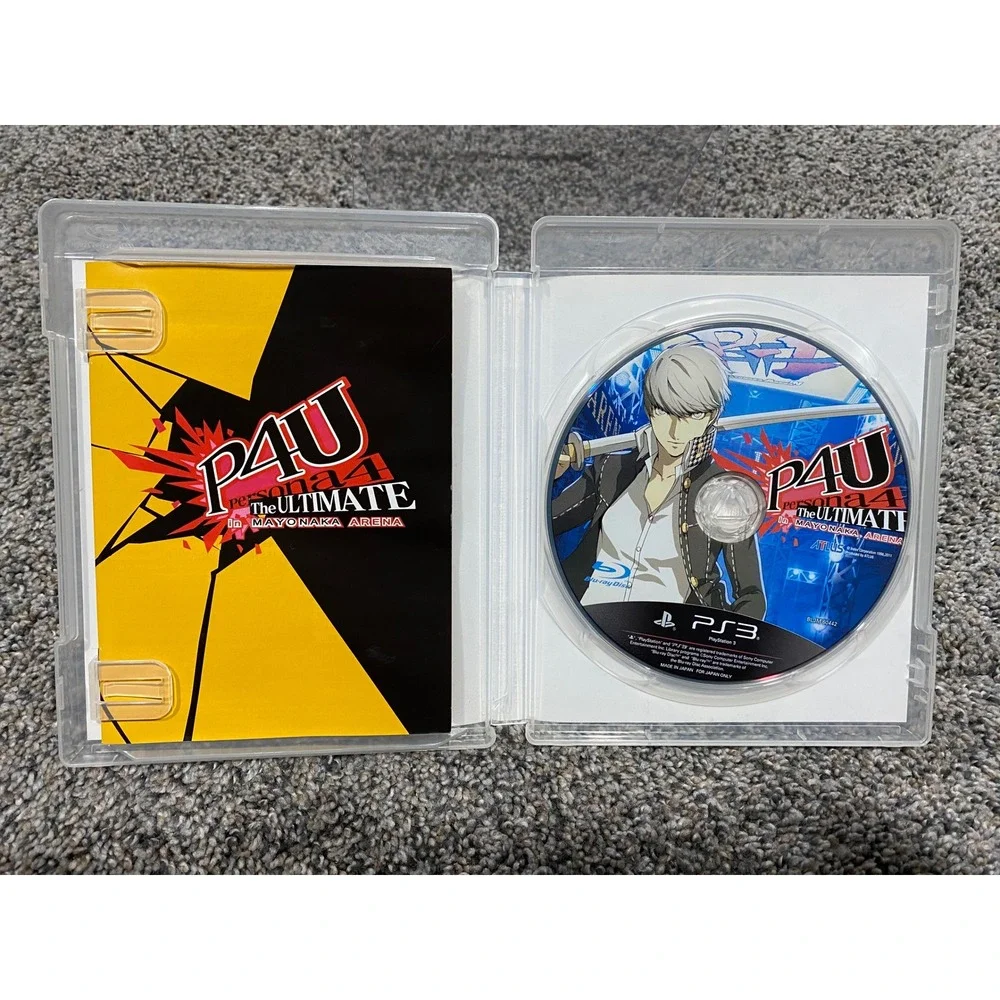 Video Game Persona 4 Arena PS3 Japanese Import Atlus P4U Excellent